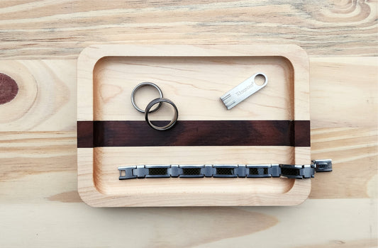 Personalized Segmented Valet Tray