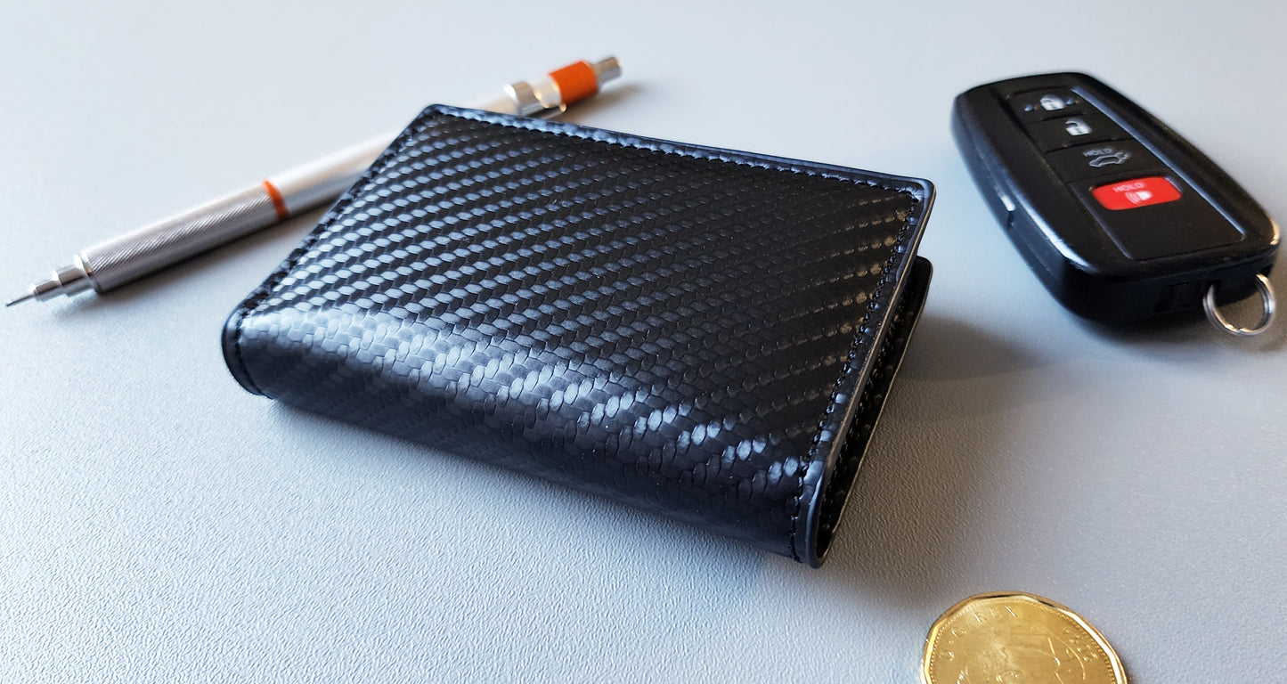 Personalized RFID pop up wallet