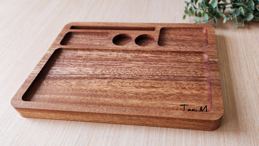 Catch all Tray XL Personalized tablet phone holder