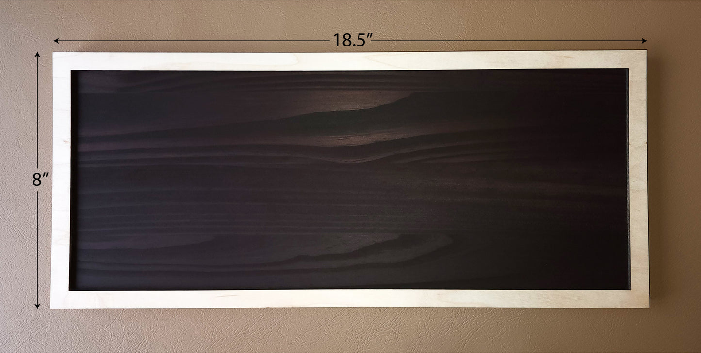 Eagle line art wooden wall decor